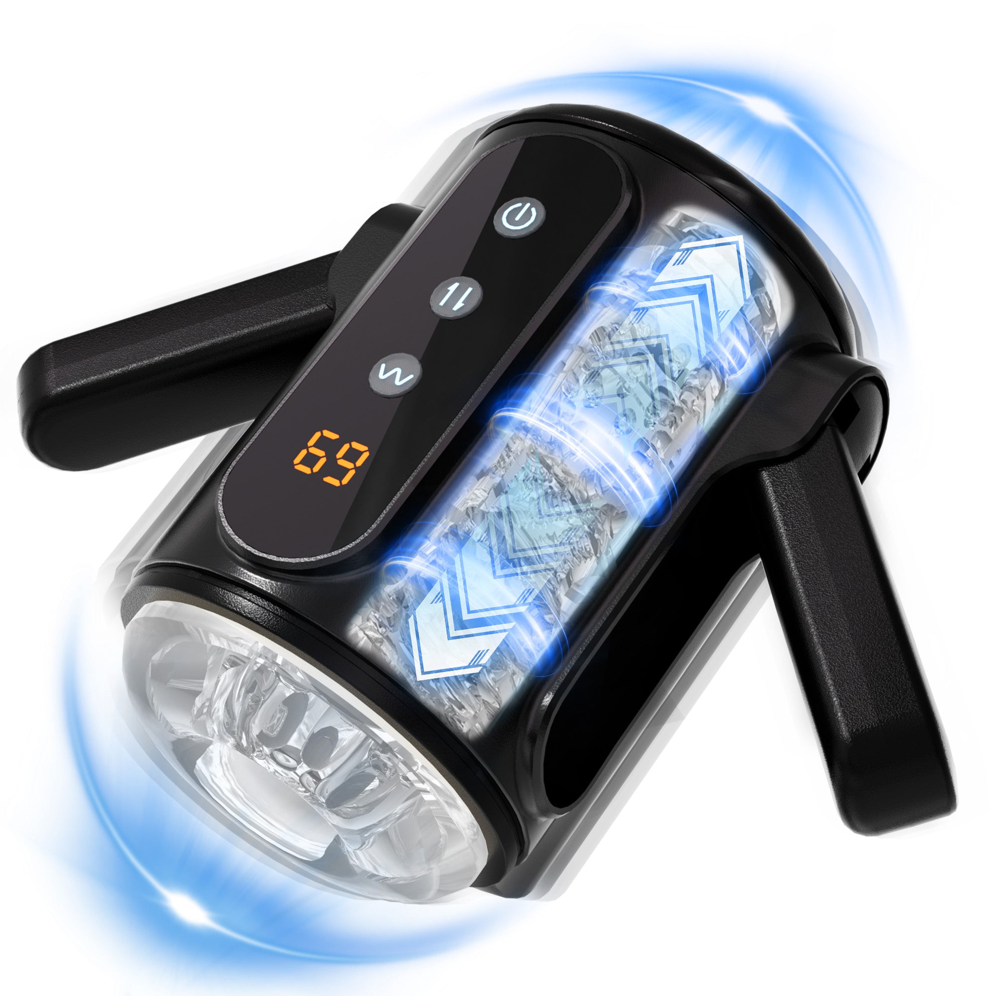 Automatischer Masturbator für Männer mit 9 Schub- und Vibrationseinstellungen