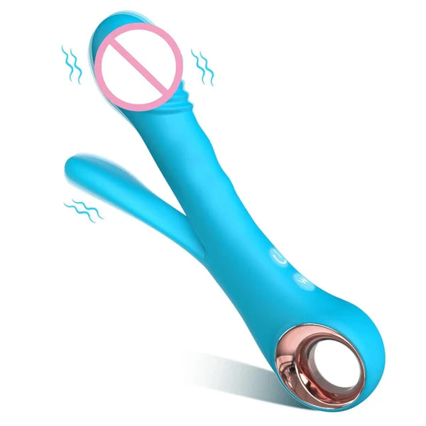 Flexibler Vibrator für den Klitoris und den G-Punkt | Starke Anal- und Brustwarzenstimulation für Frauen