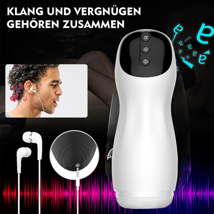 Blowjob Maschine mit Heizung, Stimme