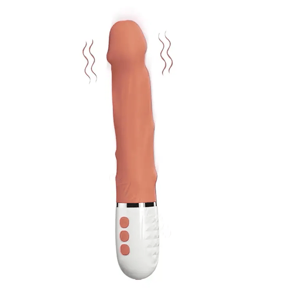 Elektrodildo mit Heiz und Vibrationsfunktionen