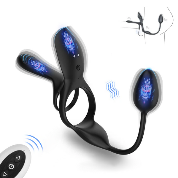 Vibrierender Penisring mit Vibrationsintensitäten