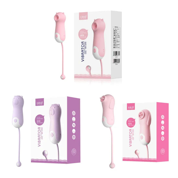 Seahorse Saugvibrator für Klitoris, Nippel und Anale Stimulation