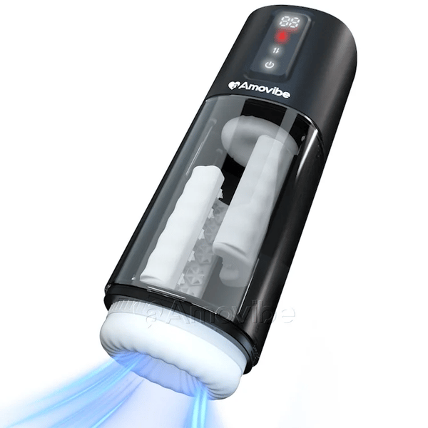 Apex Blitz - Automatischer Masturbator mit Reibung, Vibration und zwei Heizstufen