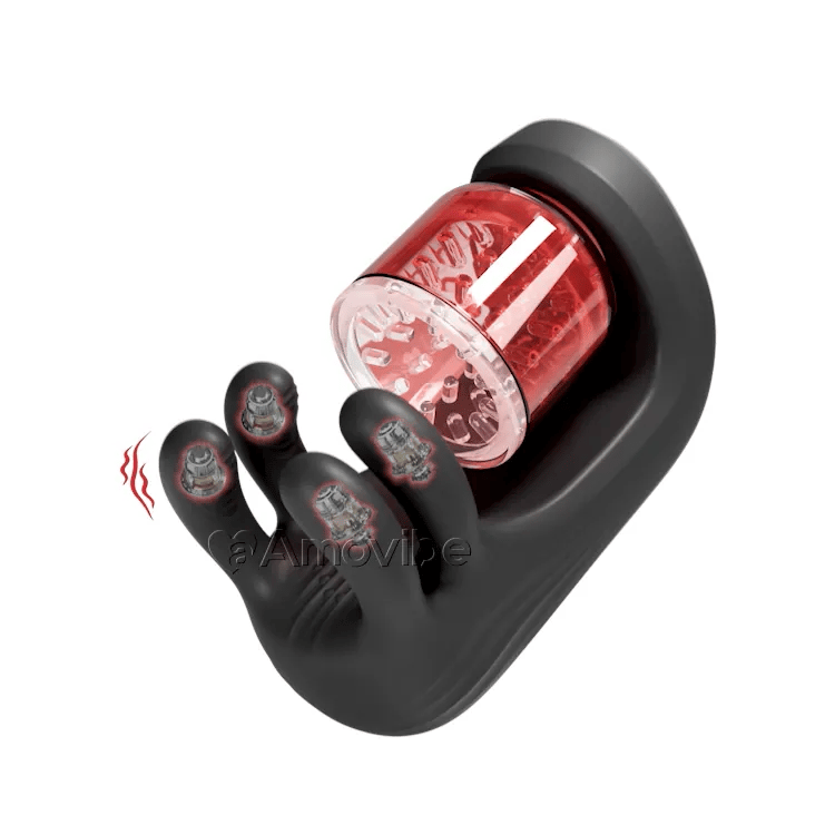 Automatischer Masturbator für Männer – 360° drehbare Zunge, 9 Saugmodi und Penismassagegerät