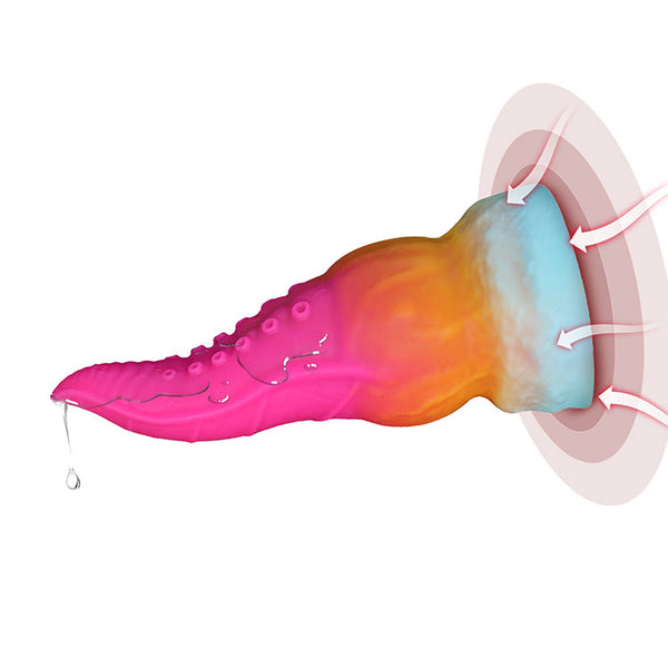 Oktopus-Tentakel-Fantasy-Dildo für tiefgehendes Vergnügen
