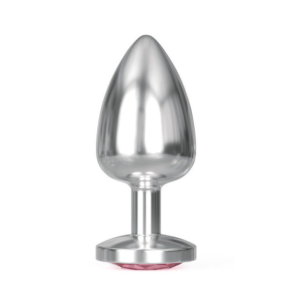 Diamant-verzierte Metall-Analplug-Set (3 Teile)