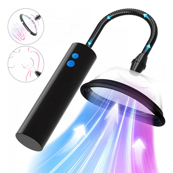 Power Suction Vaginalpumpe – 3 Modi, Klitoris- & Labien-Stimulator