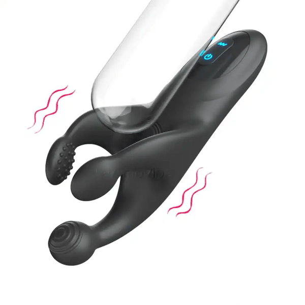 Zircon - Penisvibrator mit Klopf- und Vibrationsfunktion