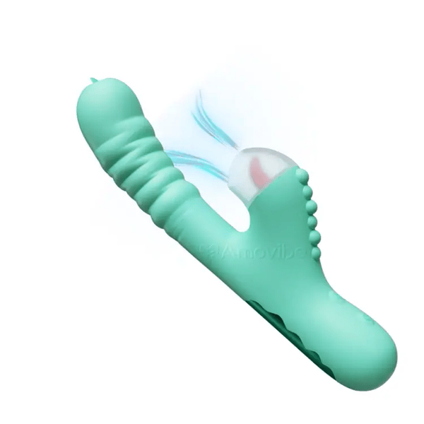G-Punkt-Vibrator mit Schub- und Saugdesign
