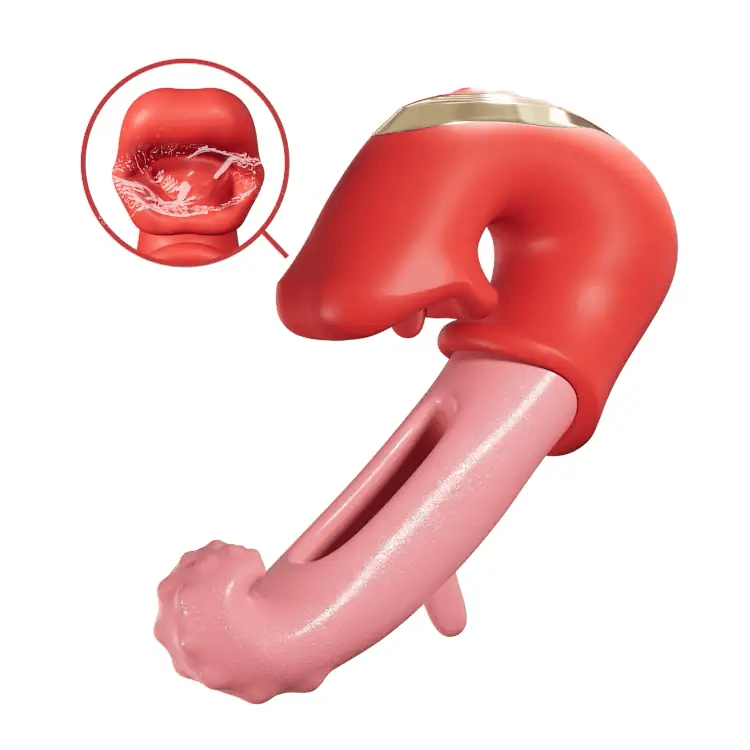 Klappernder Klitoris-Vibrator – Lecken & Neckereien-Funktionen, wasserdicht