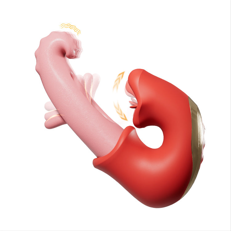Klappernder Klitoris-Vibrator – Lecken & Neckereien-Funktionen, wasserdicht