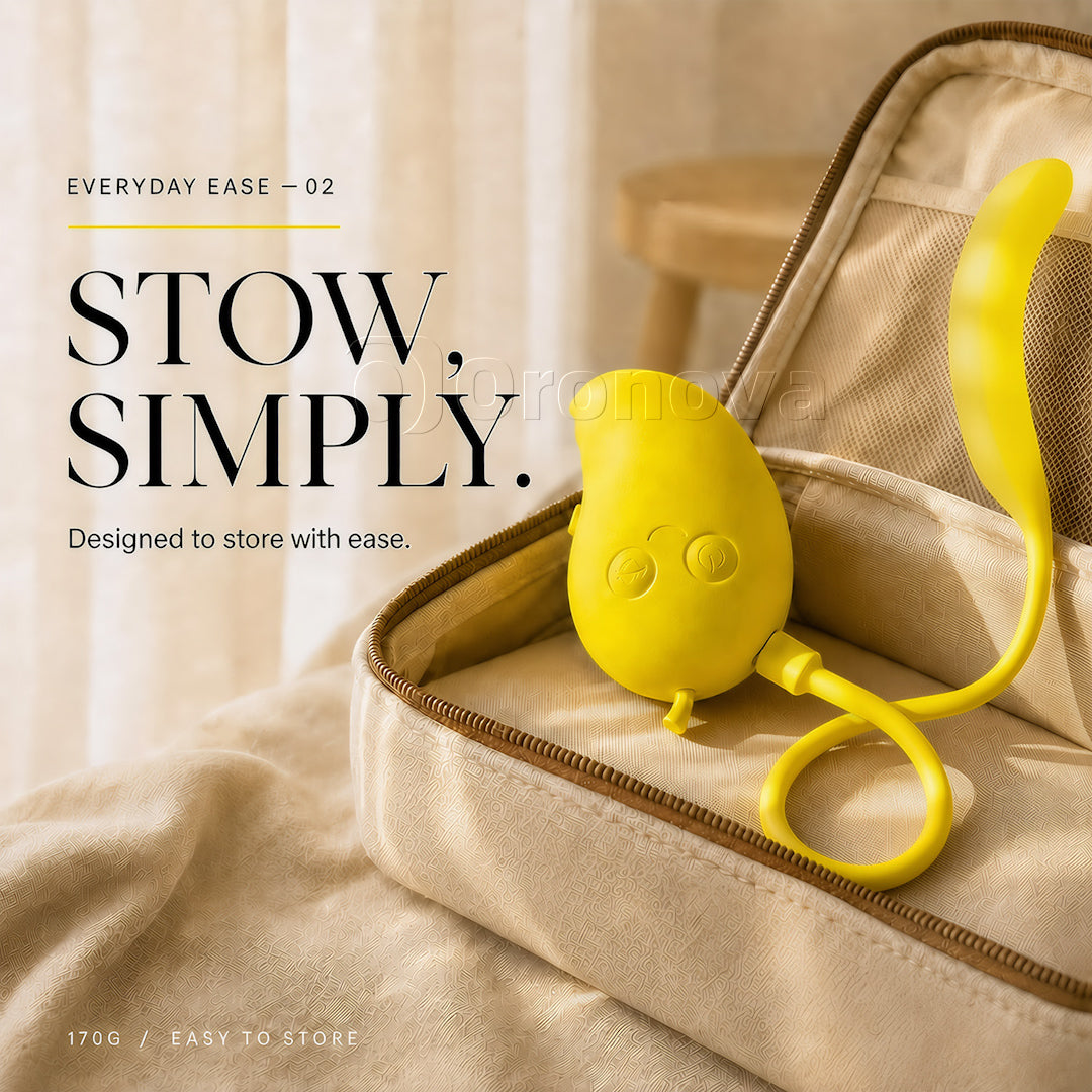 Mango & Banana | 2-in-1-Bluetooth-Vibrator mit Saug- und Klopffunktion