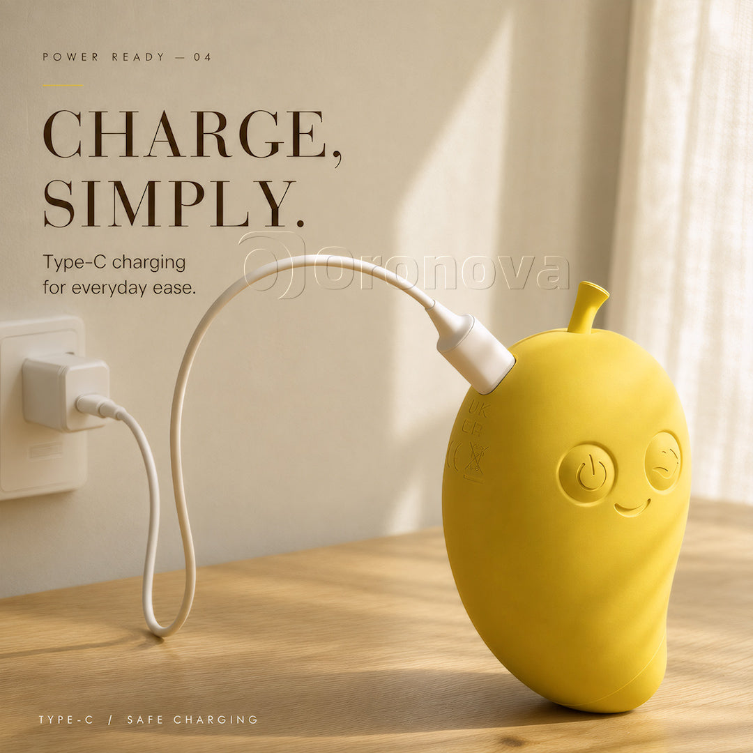 Mango & Banana | 2-in-1-Bluetooth-Vibrator mit Saug- und Klopffunktion