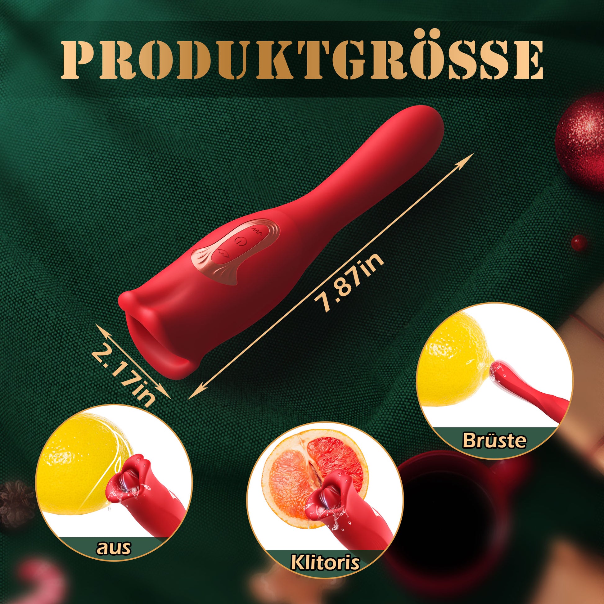  Zungen Sexspielzeug mit Dildo