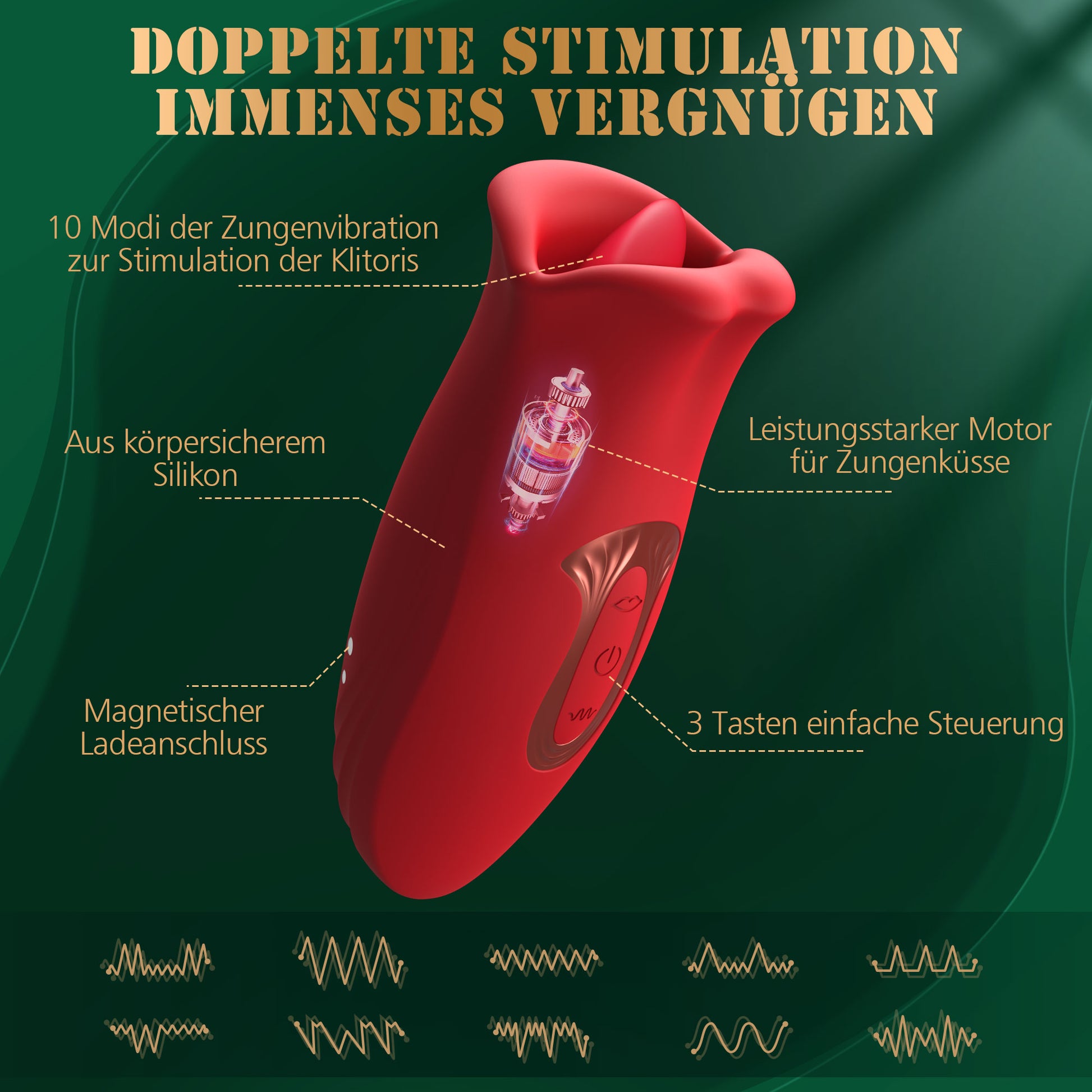  Zungen Sexspielzeug