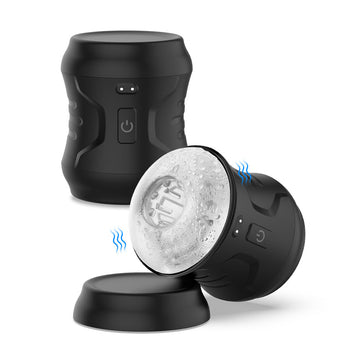 Isabella - 12 Vibrationsmodi Masturbator IPX7 Wasserdicht mit Offenem Ende