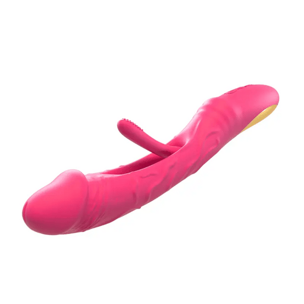 LureLink - Dildo-Flapping-Vibrator mit Klitorisfunktion