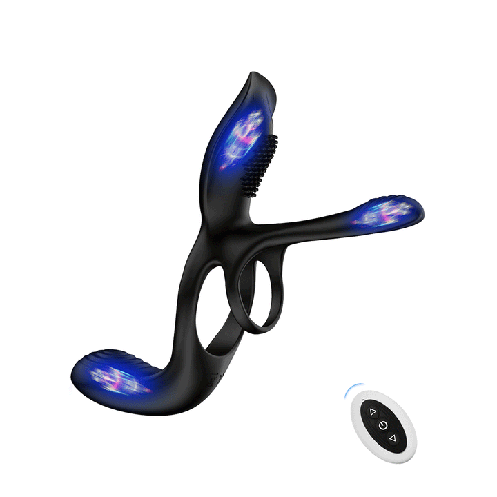 Penisring Vibrator zur Stimulation von Damm, Eichel, Klitoris Amovibe DE Penisring Vibrator zur Stimulation von Damm, Eichel, Klitoris Amovibe DE