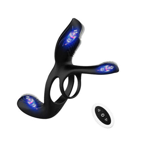 Penisring Vibrator zur Stimulation von Damm, Eichel, Klitoris Amovibe DE Penisring Vibrator zur Stimulation von Damm, Eichel, Klitoris Amovibe DE